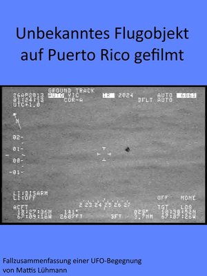 cover image of Unbekanntes Flugobjekt auf Puerto Rico gefilmt